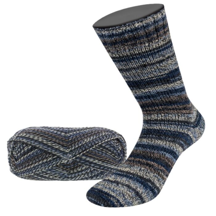 Meilenweit Denim Mix Black - 4658 - Wolhalla