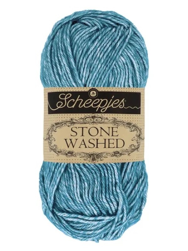 stone washed 805 Scheepjes Stone Washed - 805 Blue Apatite
