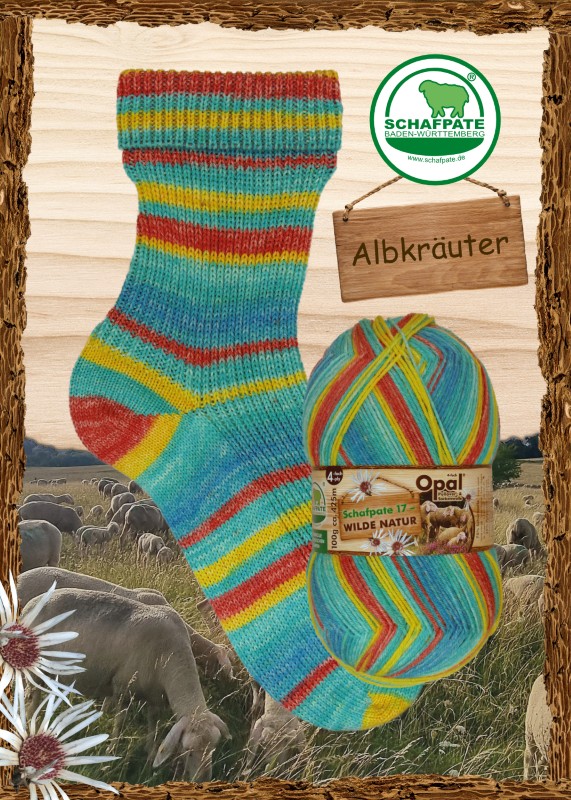 9820-9827 Opal Schafpate 17 Wilde Natur - 11595 Albkräuter