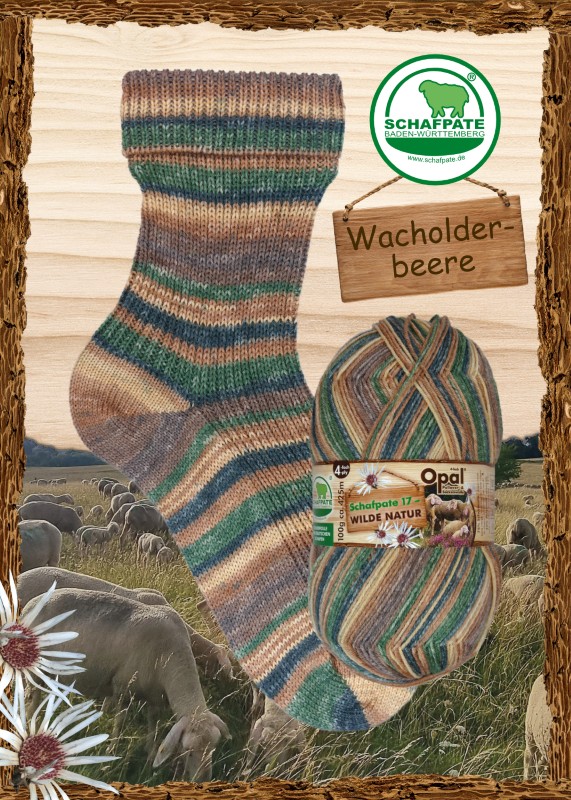 9820-9827 Opal Schafpate 17 Wilde Natur - 11596 Wacholderbeere