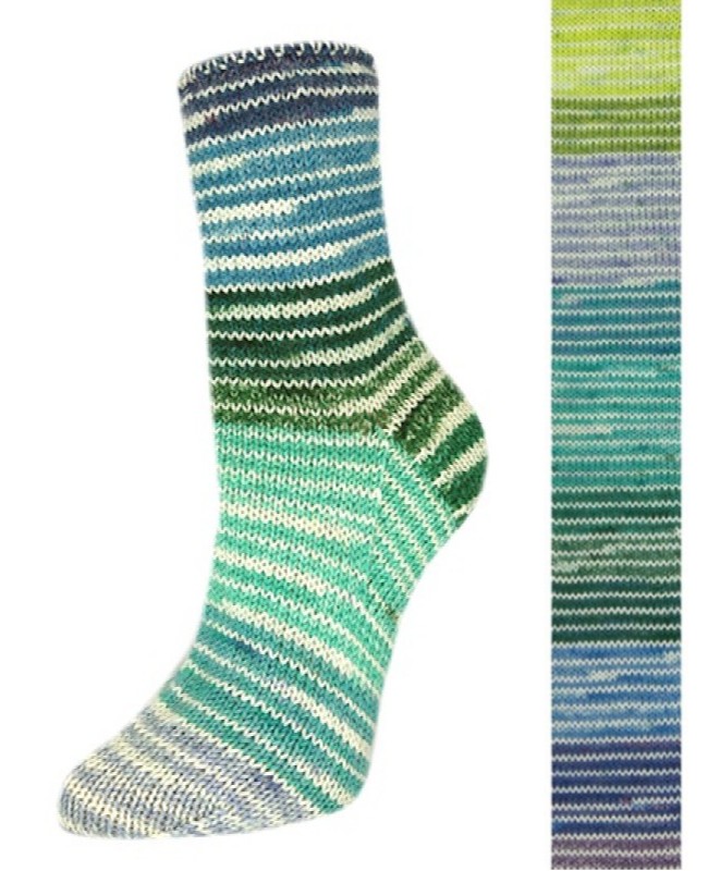 2370_Flotte_Socke_4f_Perfect_Rainbow_Fb3122_Socke_am_Fuss_HG_72dpi Flotte Socke Perfect Rainbow - 3122