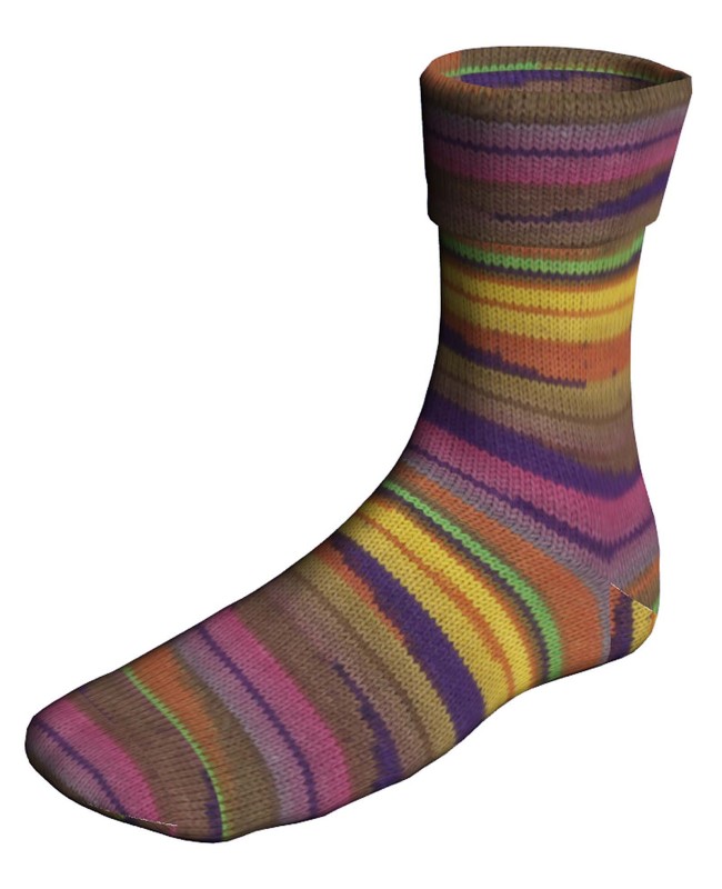 901_0538_LANGYARNS_SuperSoxxColor4Ply_1600_C SuperSoxx Fjord - 0538 - Byfjorden