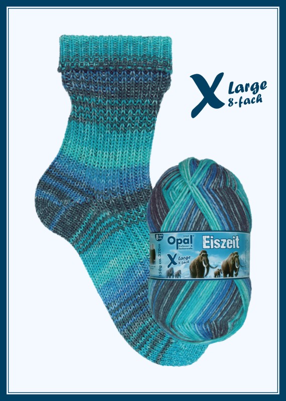 9820-9827 Opal XLarge 8-dr. Eiszeit - 11571 - Gletscherhöhle