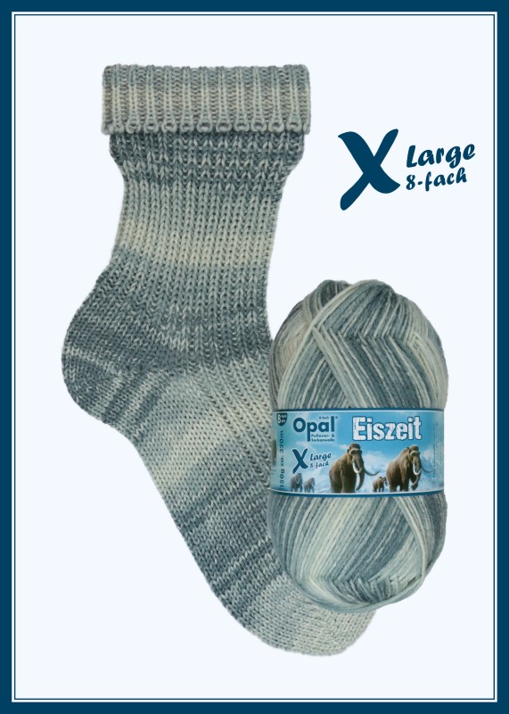 9820-9827 Opal XLarge 8-dr. Eiszeit - 11573 - Feuersteine