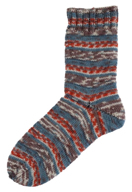 3857-sok1 Arne & Carlos - Socks & More - Polmak Color (3857)