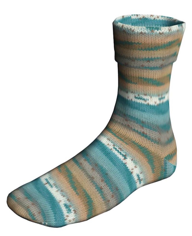 901_0542_LANGYARNS_SuperSoxxColor4Ply_800_C SuperSoxx Cake - 0542 - Almondcake