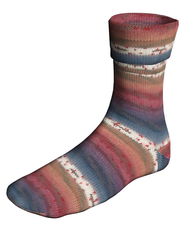 901_0544_LANGYARNS_SuperSoxxColor4Ply_800_C SuperSoxx Cake - 0544 - Chocolatecake