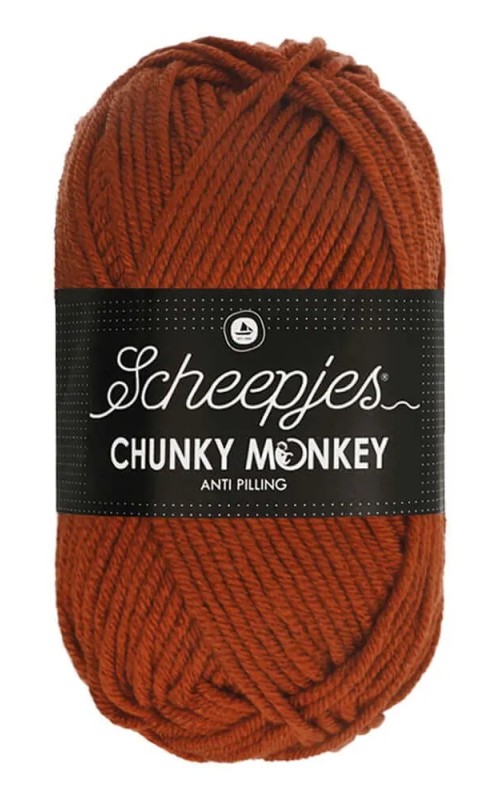 Chunky Monkey 1029-Rust Scheepjes Chunkey Monkey - Rust (1029)