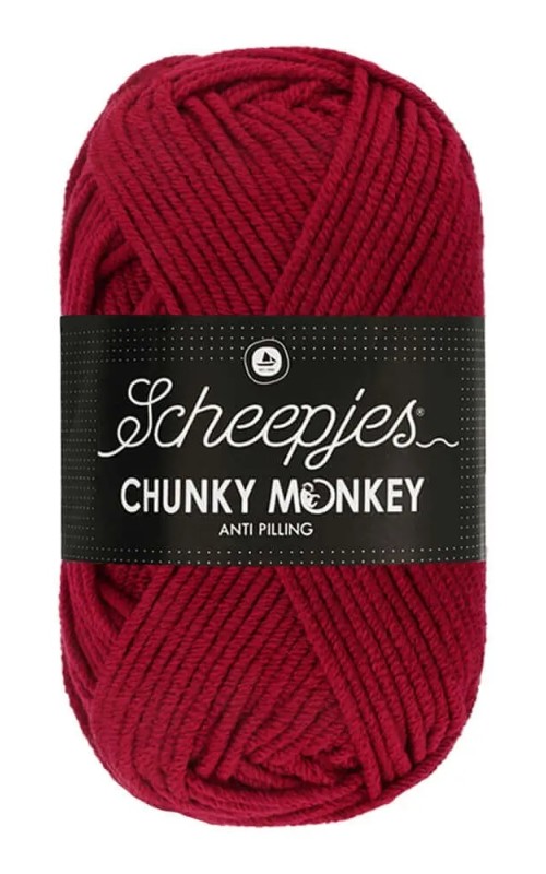 Chunky Monkey 1123-Garnet Scheepjes Chunkey Monkey - Garnet (1123)