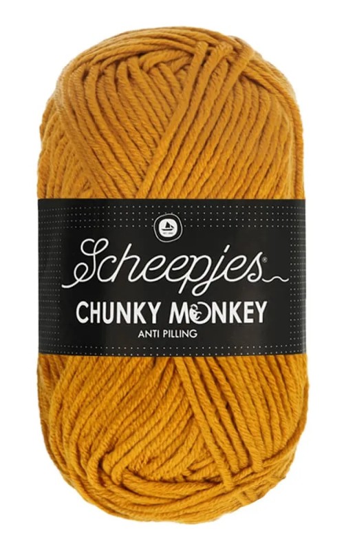 Chunky Monkey 1709-Ochre Scheepjes Chunkey Monkey - Ochre (1709)
