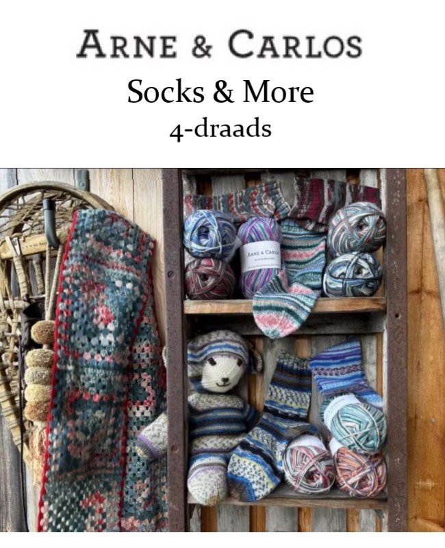 Socks&More-poster Arne & Carlos - Socks & More - Bamble Color (2460)
