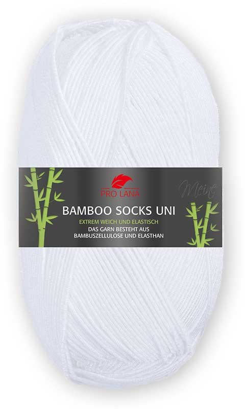 ProLana Bamboo Socks Uni - 01 - wit