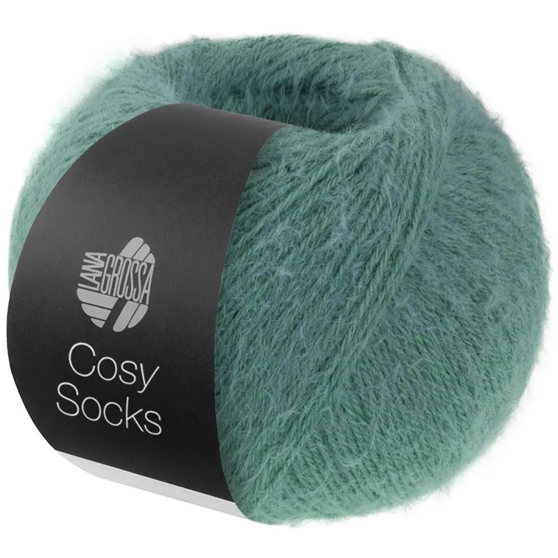 Meilenweit Cosy Socks (merino) - 0006 - saliegroen