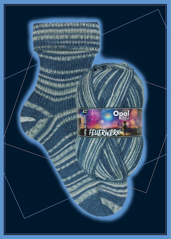 9820-9827 Opal Feuerwerk - 11657 - Fontänenschweif