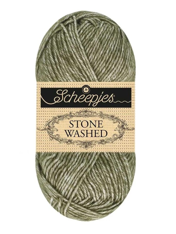 Scheepjes Stone Washed - 851 Chlorite Green