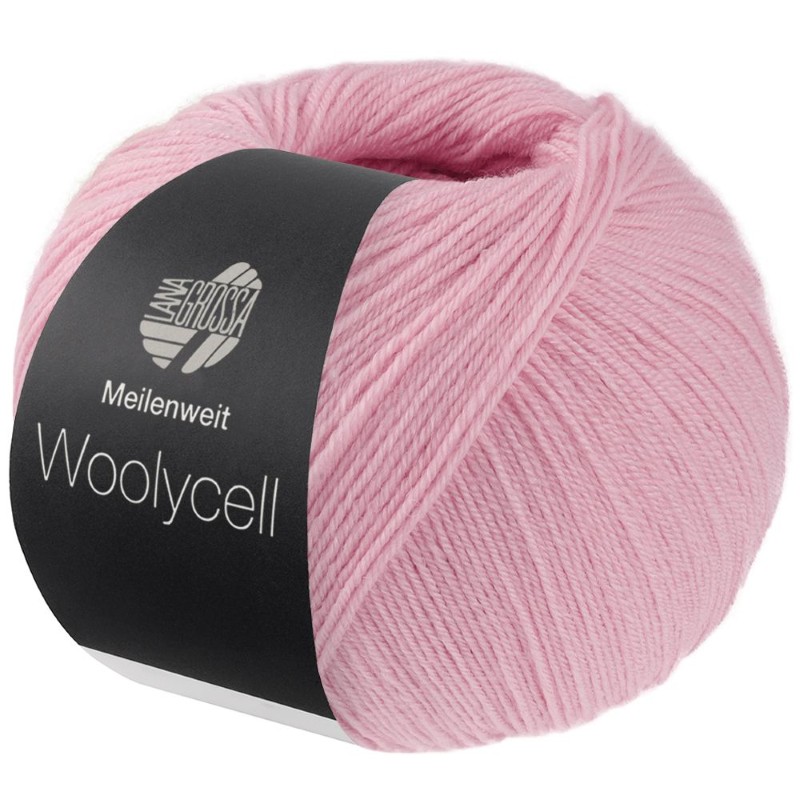 Meilenweit Woolycell uni - 0004 - roze