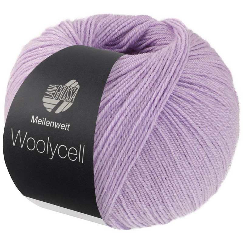 Meilenweit Woolycell uni - 0005 - lila
