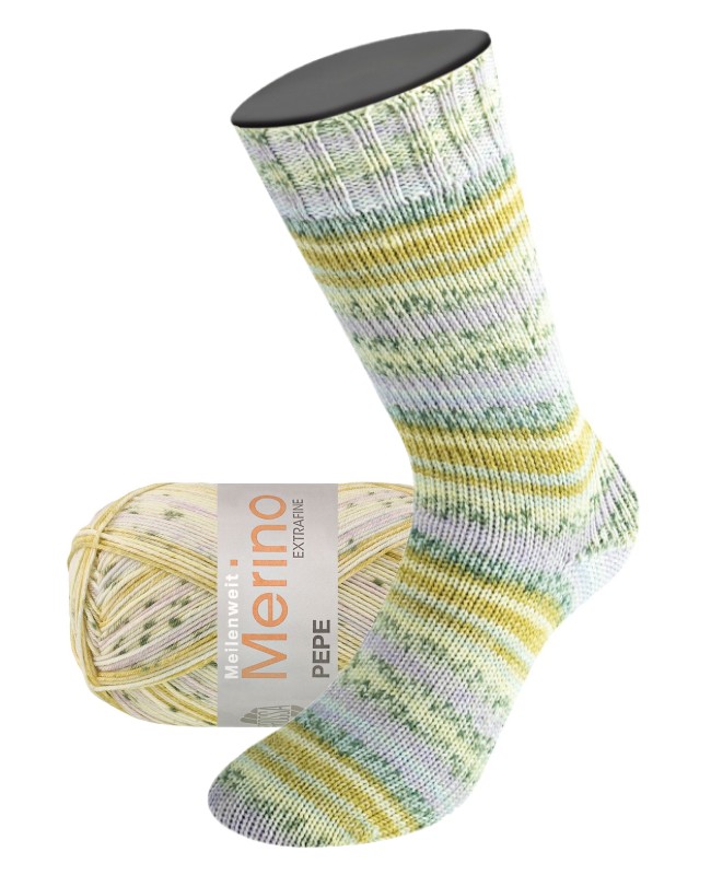 Meilenweit Merino Extrafine Pepe - 4141