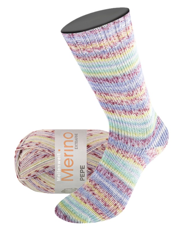 Meilenweit Merino Extrafine Pepe - 4143