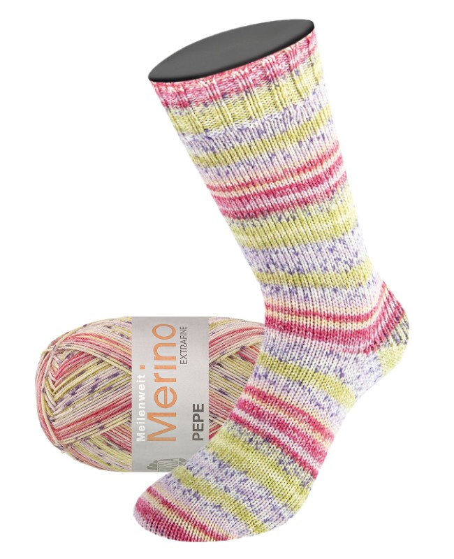 Meilenweit Merino Extrafine Pepe - 4144