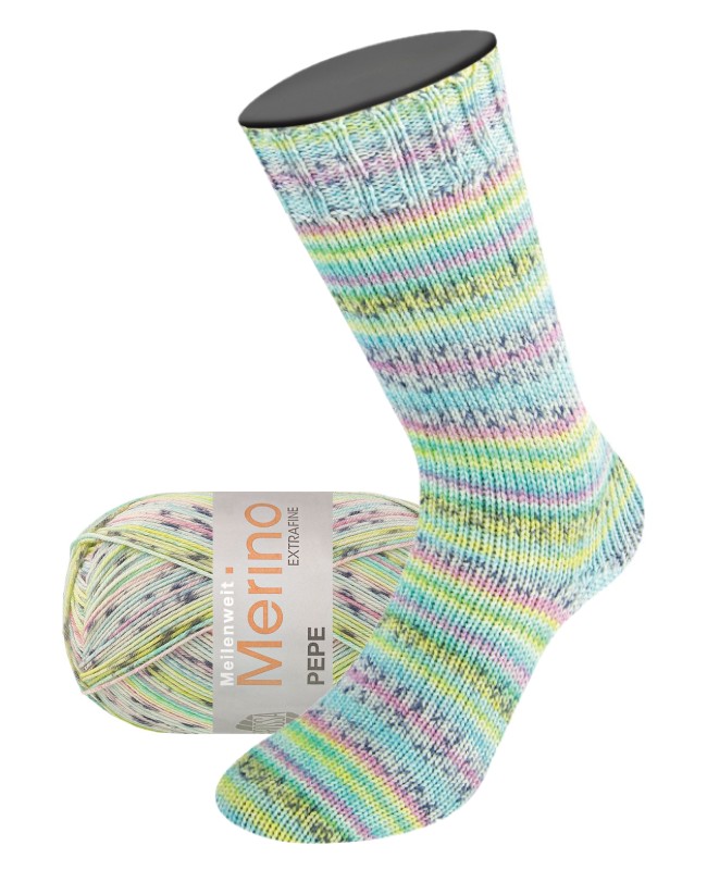 Meilenweit Merino Extrafine Pepe - 4145