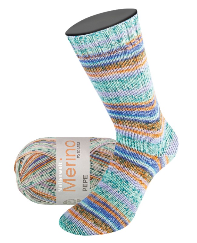 Meilenweit Merino Extrafine Pepe - 4147