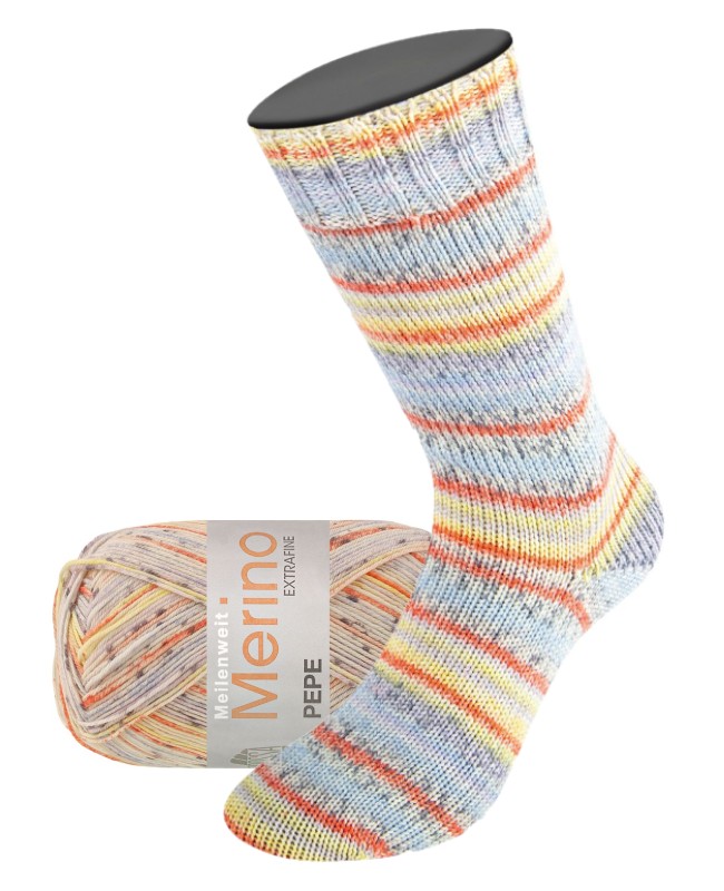 Meilenweit Merino Extrafine Pepe - 4148
