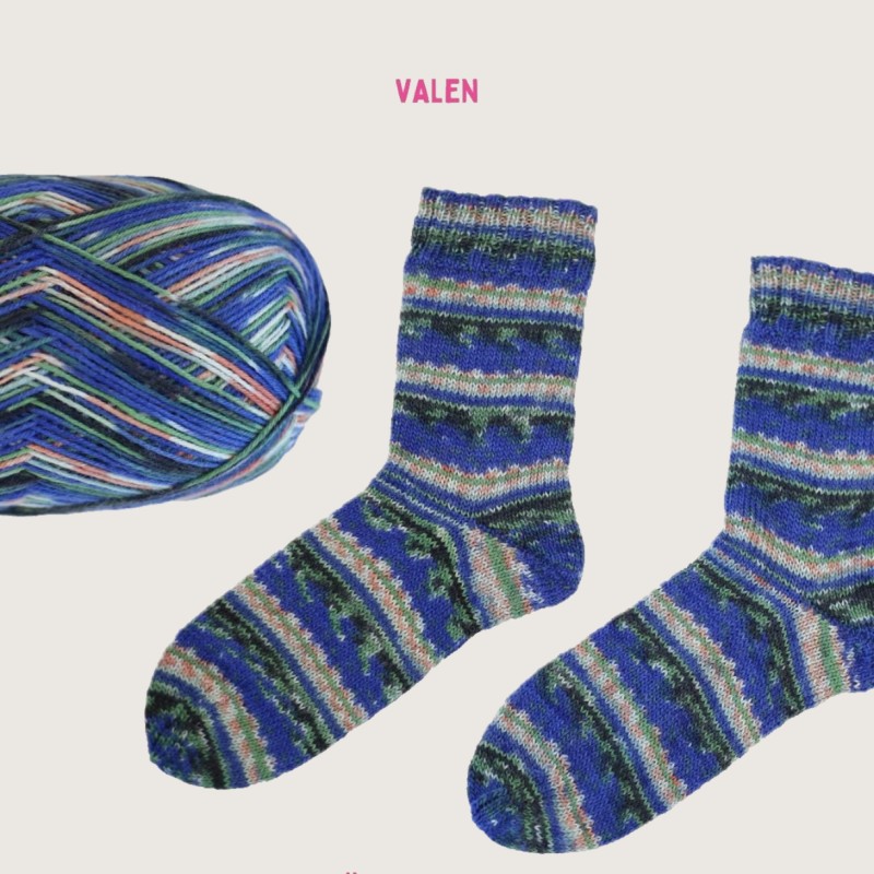 Arne & Carlos - Socks & More deel 2 - Valen Color (3005)