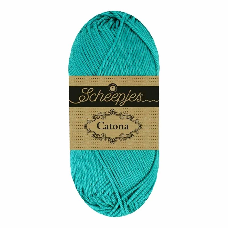 Stcheepjes Catona 50 gram - Bright Teal (91)
