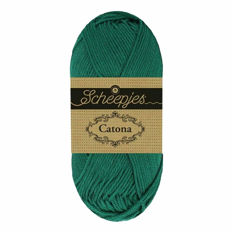 Catona098 Bottle Green (Aangepast) Scheepjes Catona 50 gram - Bottle Green (98)