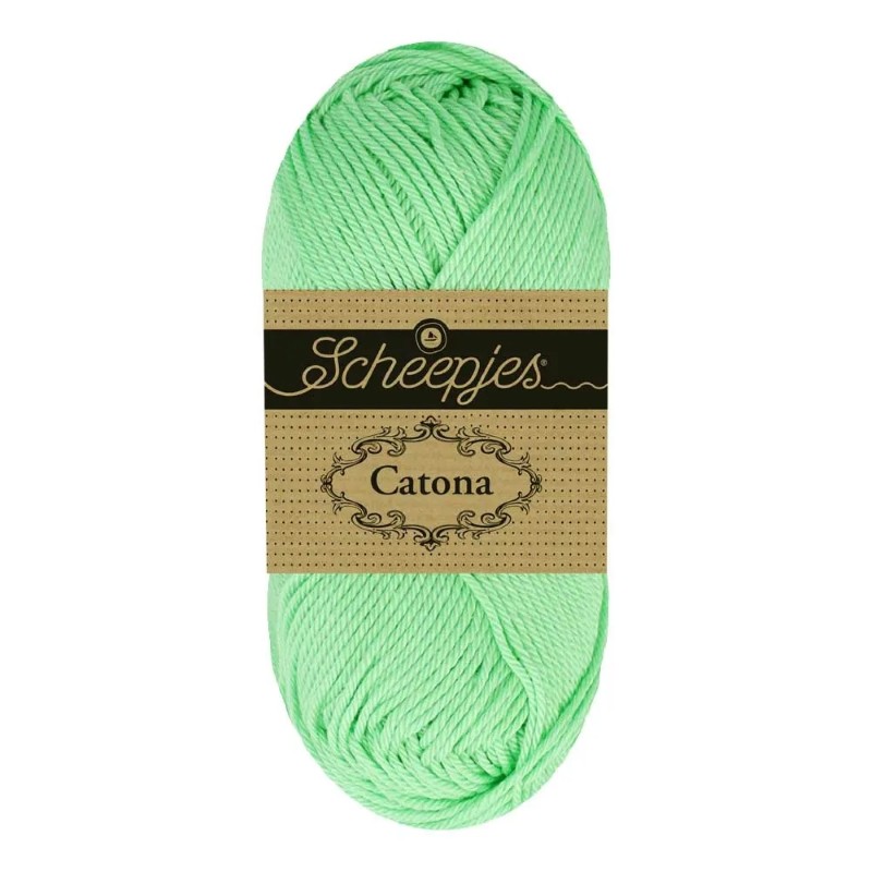 Catona104 Mint Whisper (Aangepast) Scheepjes Catona 50 gram - Mint Whisper (104)