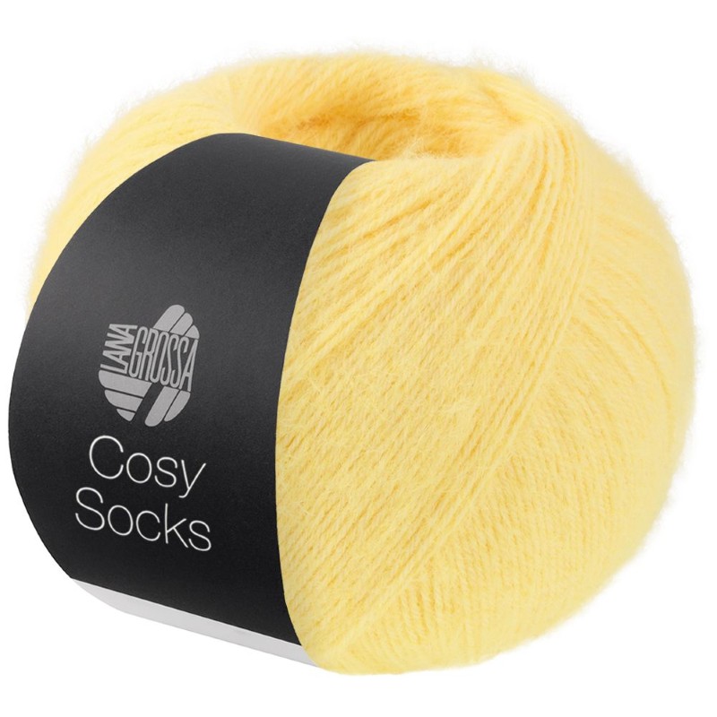 Meilenweit Cosy Socks (merino) - 0019 - geel