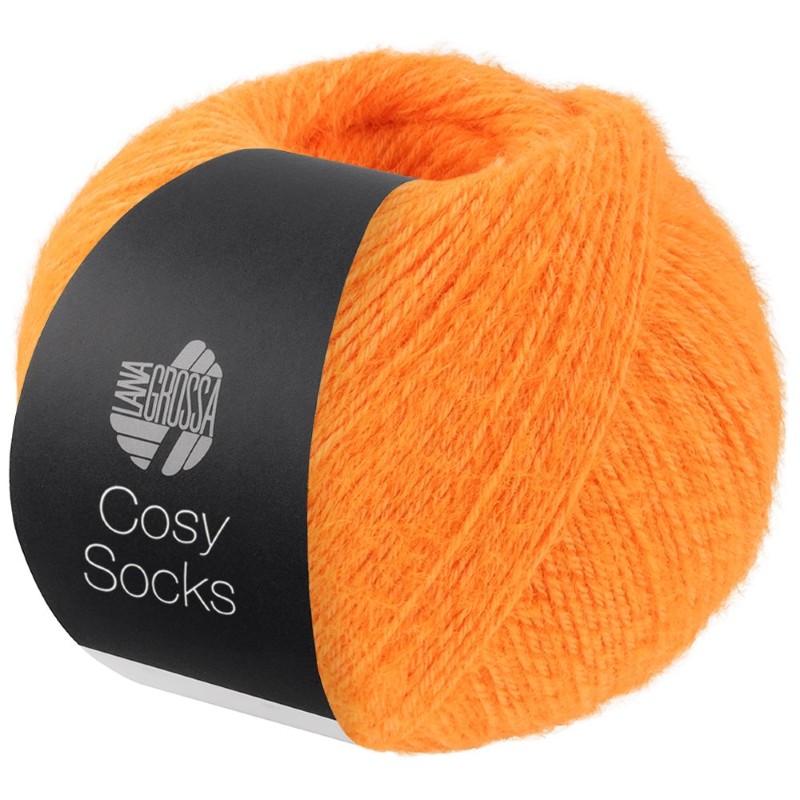 Meilenweit Cosy Socks (merino) - 0020 - oranje