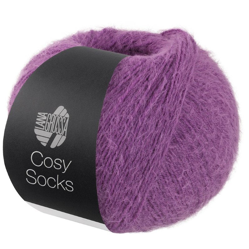 Meilenweit Cosy Socks (merino) - 0022 - paars