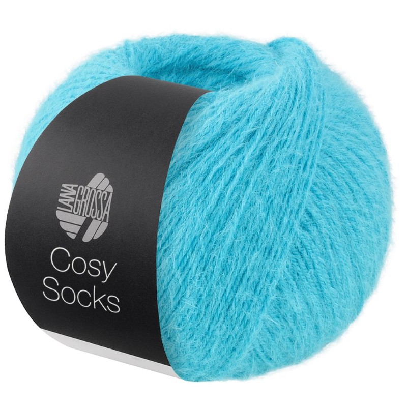 Meilenweit Cosy Socks (merino) - 0023 - turkoois