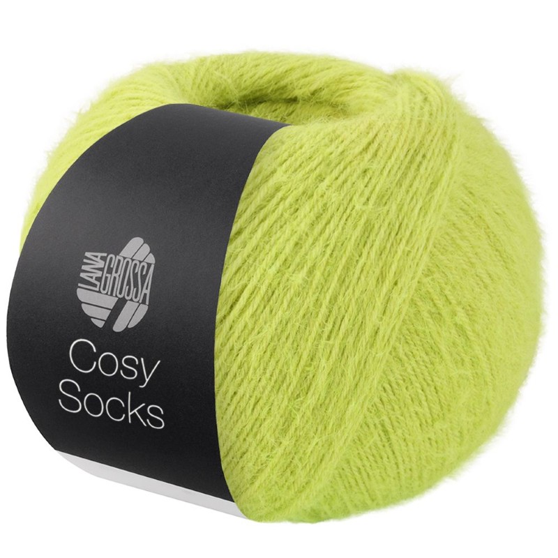 Meilenweit Cosy Socks (merino) - 0024 - limoen