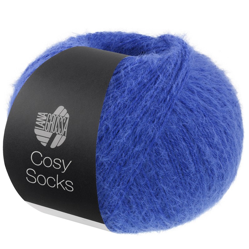 Cosy socks uni-0015 Meilenweit Cosy Socks (merino) - 0015 - koningsblauw