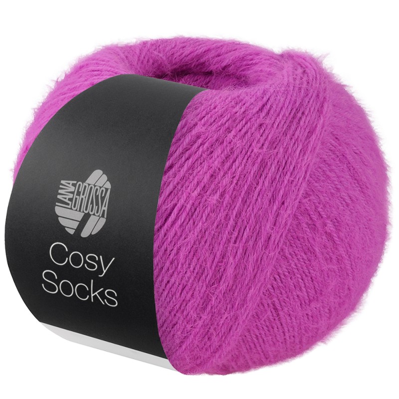 Cosy socks uni-0016 Meilenweit Cosy Socks (merino) - 0016 - fuchsia