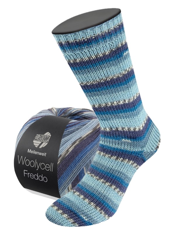 Meilenweit Woolycell Freddo - 6041 - blauw