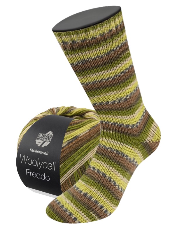 Meilenweit Woolycell Freddo - 6043 - groen