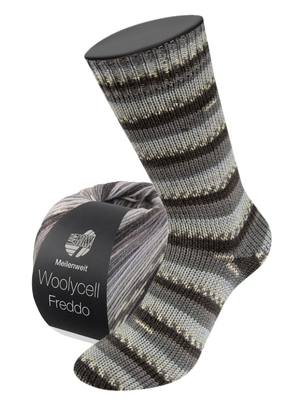 Meilenweit Woolycell Freddo - 6045 - grijs