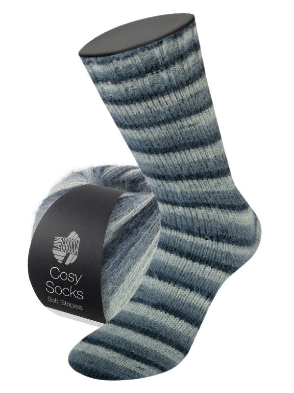 cosy-socks-soft-stripes-0104-samen Meilenweit Cosy Socks Soft Stripes(merino) - 0104 - grijs