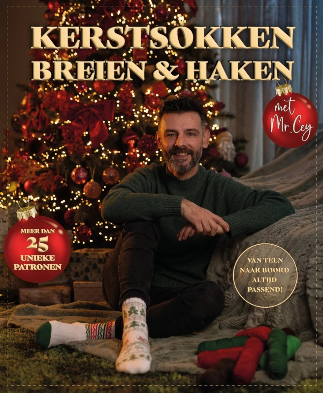 Kerstsokken breien & haken - mr. Cey