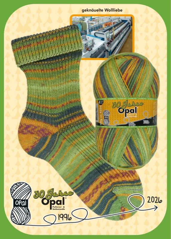 11745_geknäuelte Wollliebe (Aangepast) 30 Jahre Opal - 11745 - geknäuelte Wollliebe