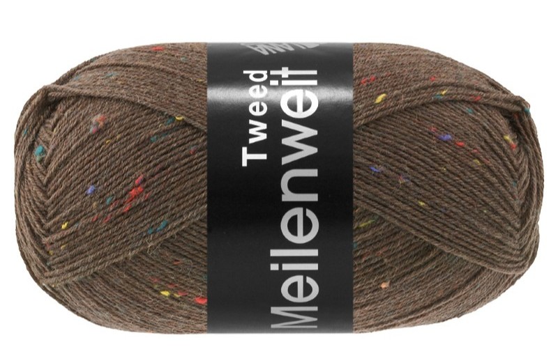 Meilenweit Tweed - 184 Donkerbruin