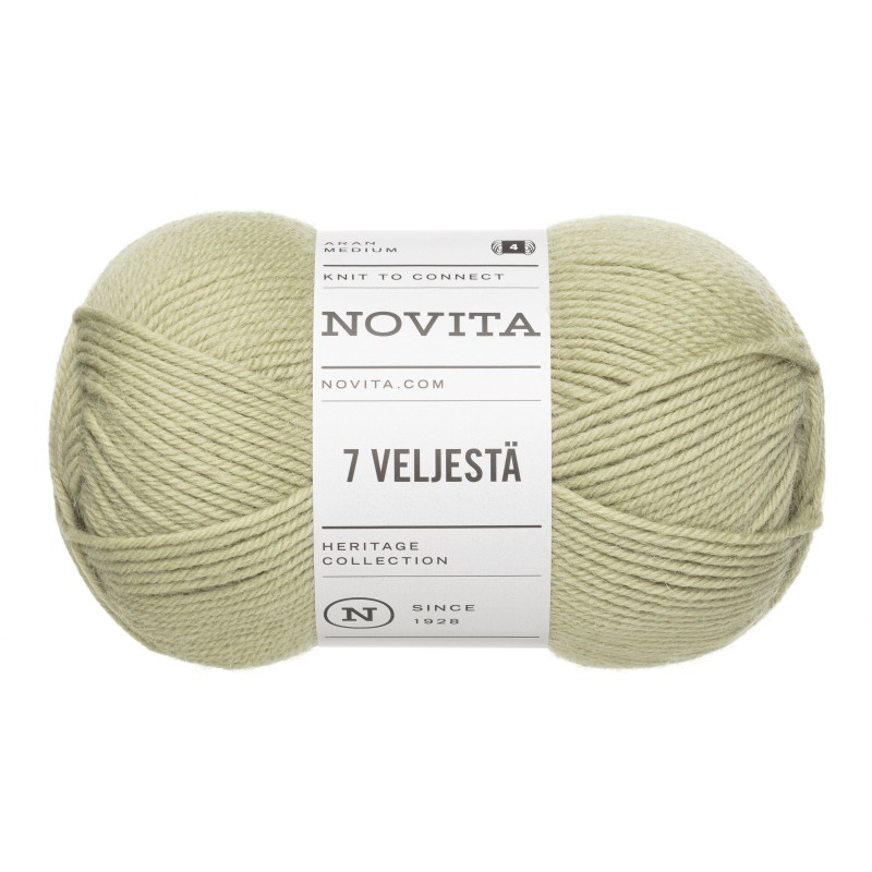 novita_7_veljestä_3161_light sage green Novita 7 Veljestä - 3161 - light sage green